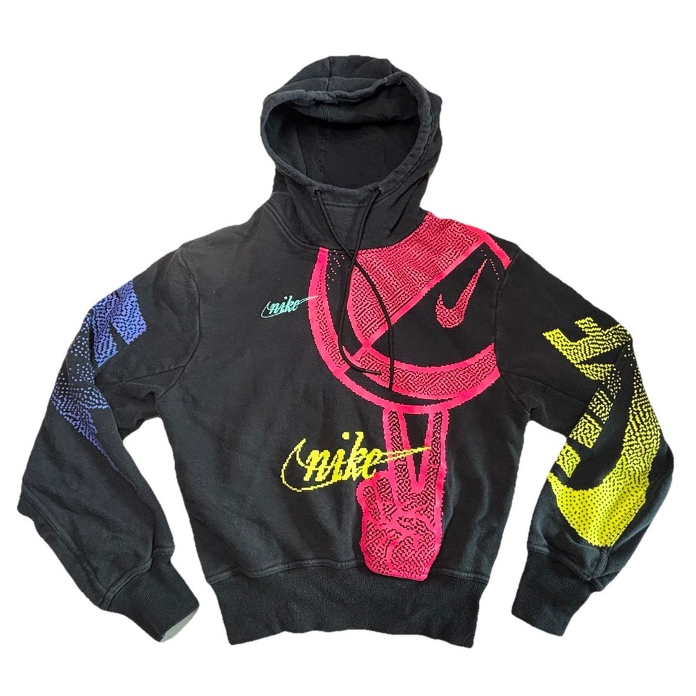 Nike Sportswear Peace Graphic Hoodie CI3132-010 Black Multi Men's Small